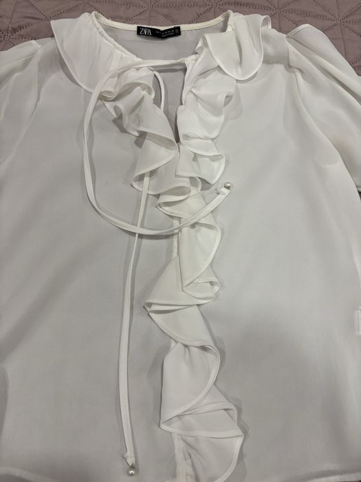 Риза ZARA тюл  два модела