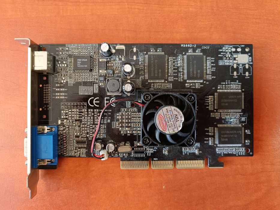 Видеокарты AGP разных годов