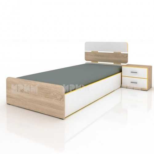 Обзавеждане за детска стая - легло с матрак, нощно шкафче, бюро и рафт