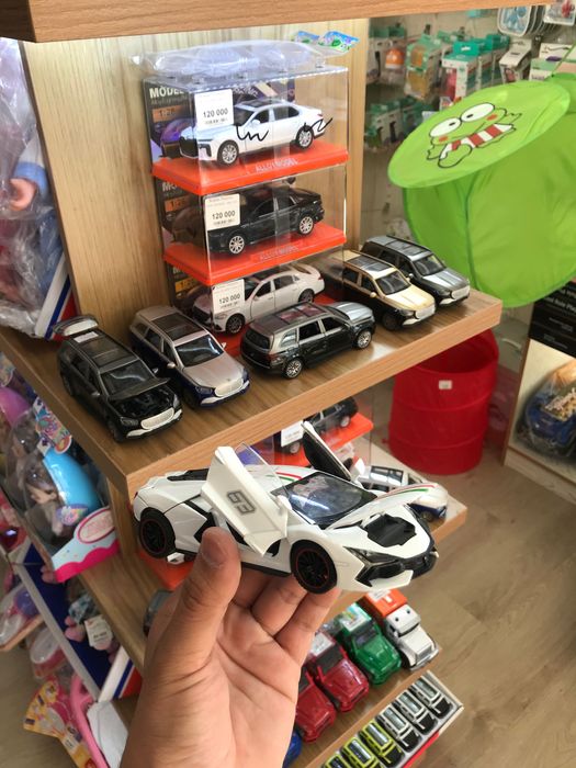 Moshinalar temirli bolalar uchun