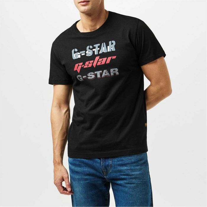 Оригинални мъжки памучни тениски G Star - различни модели