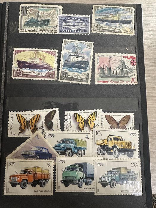 Марки разных стран и эпох