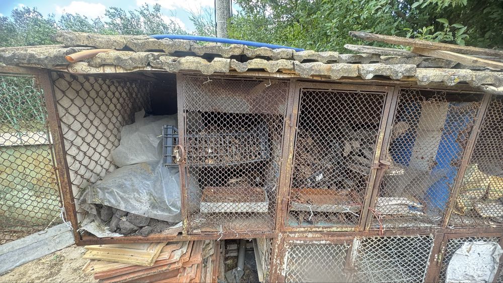 Клетка дом за зайци  6 прозореца