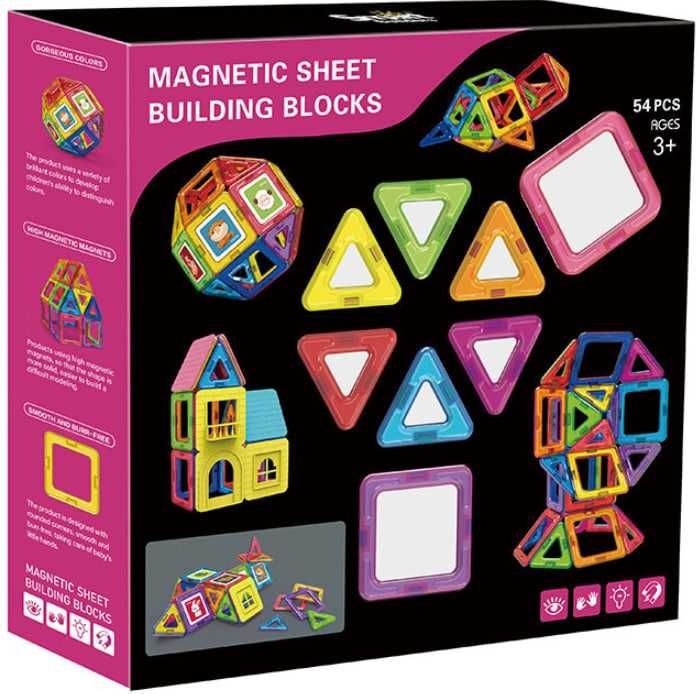 Развивающий магнитный конструктор нового поколения! 26 деталей