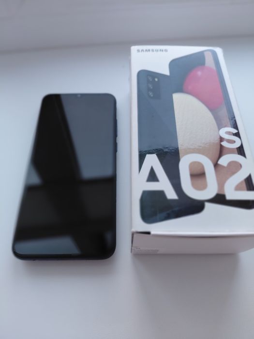 Смартфон Samsung Galaxy A02s, 32 ГБ, синий