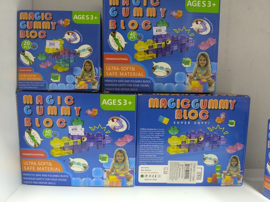 Мягкий конструктор (Жидкий конструктор) [40pcs , 20 pcs]