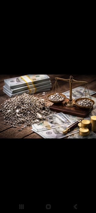 Приём,,, лома серебра