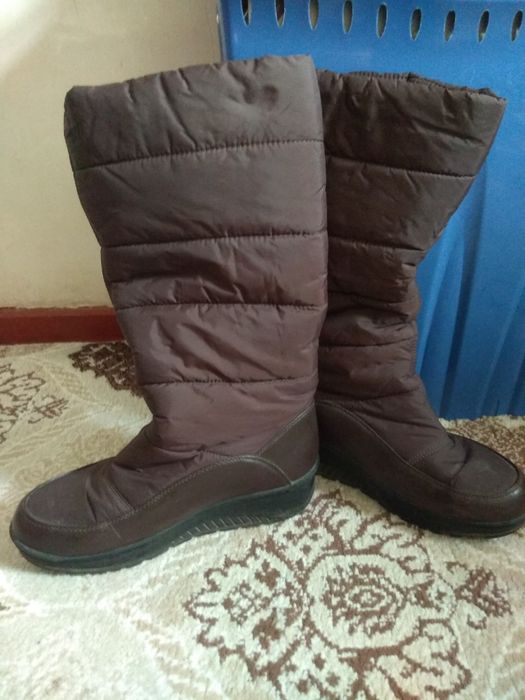 Сапоги женские очень тёплые