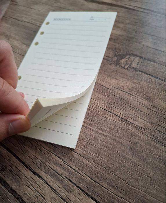 Запасные Листы/бумаги/блокнот/колечки для блокноты/А6/А7/А5