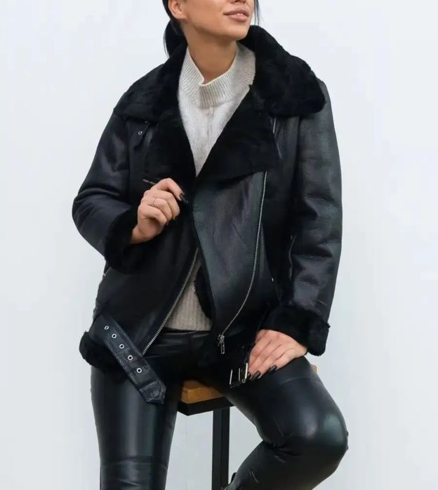 Недорого! Продам дублёнку авиатор