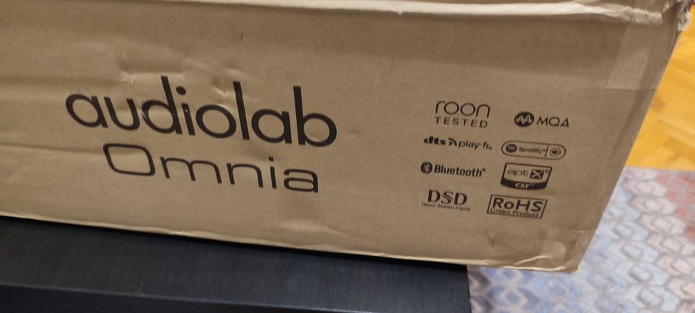 Audiolab Omnia AMP, CD, Streamer, DAC, Bluetooth, USB
