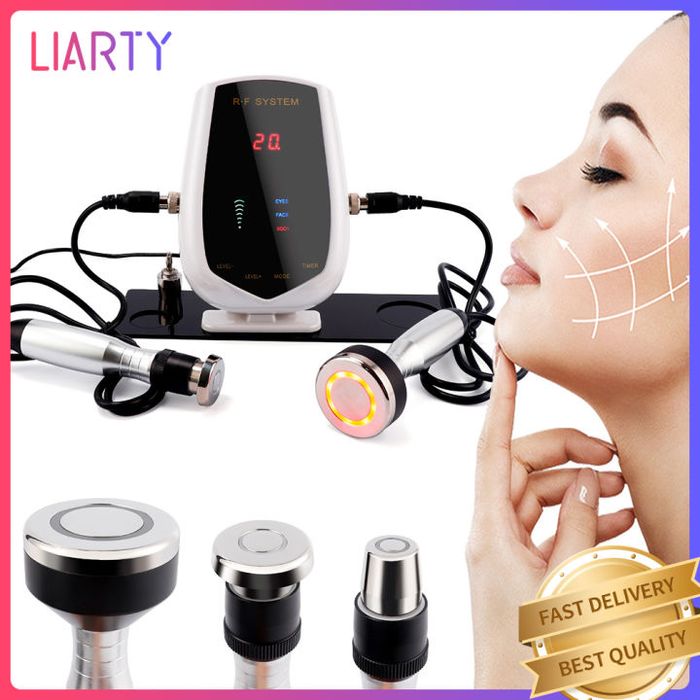 Кавитационен ултразвуков апарат за липосукция, 3в1, Бял, 40 MHz