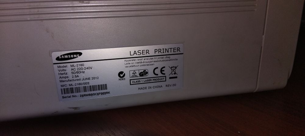 Лазерный Принтер самсунг