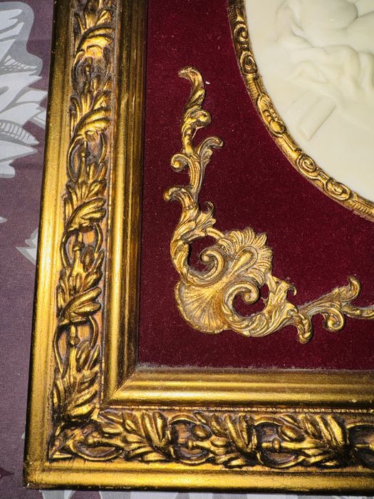 Tablou Biggs and Sons London alabastru cu catifea Stil Baroque