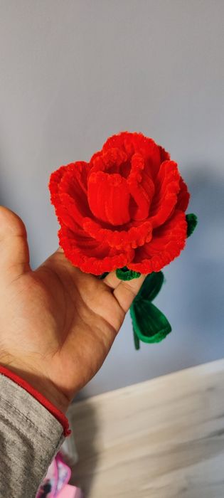 Пухкави цветя ръчна изработка! Слънчоглед и др.