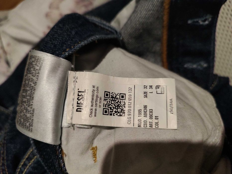 Blugi Diesel Industry barbati,marimea 32W/34L