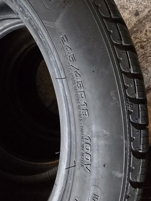 Goodyear 245/45 R18 100V MS iarnă runflat