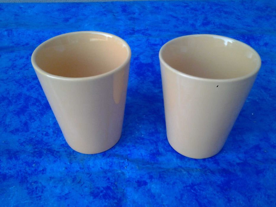 Yellow, set 2 cani cesti cafea si ceai de portelan, 250 ml