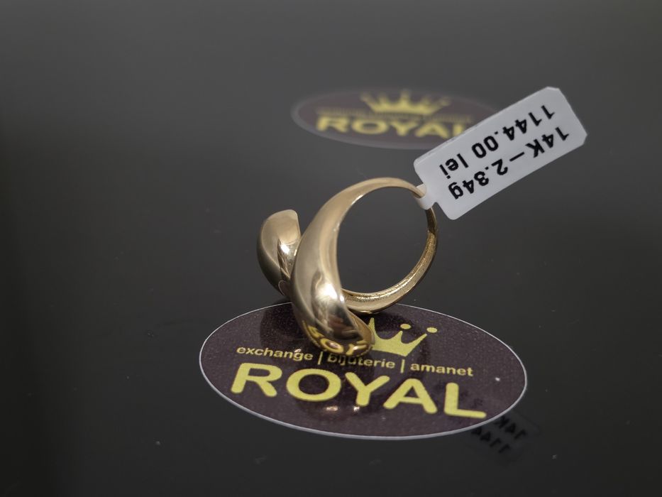 Bijuteria Royal: Inel aur 14k/2.34 gr