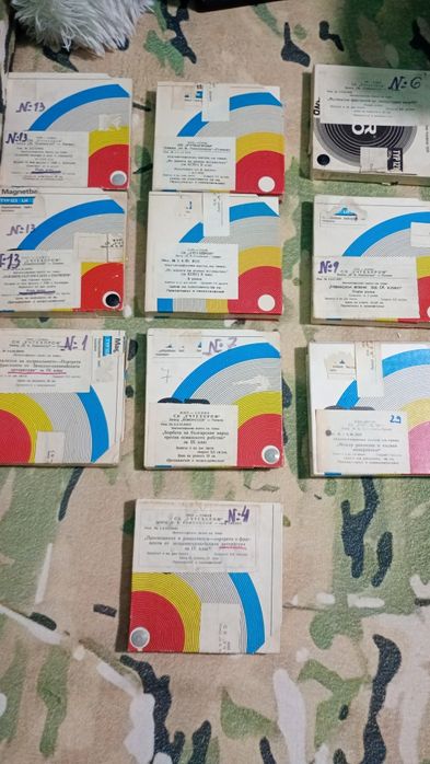 Магнетофонни ролки/ленти -10 бр.