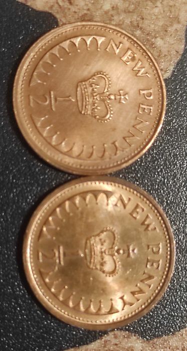 Монети Великобритания(aUNC) > Кралица Елизабет II - 11 бр.