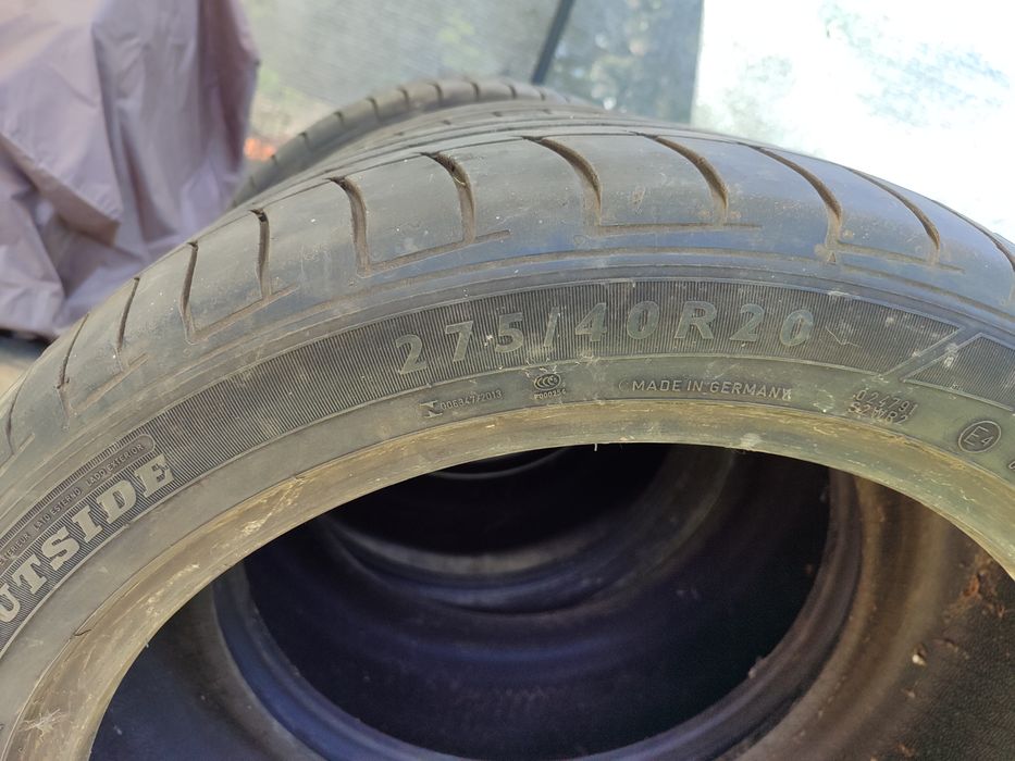 Спорт пакет гуми  Рънфлат Dunlop 275/40/20 # 315/35/20