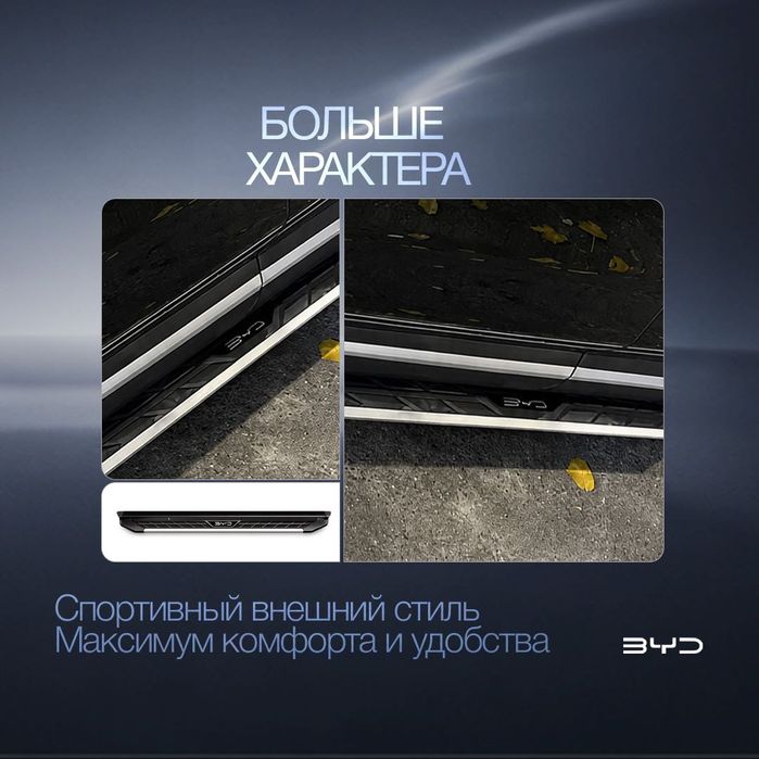 Пороги для BYD Champion