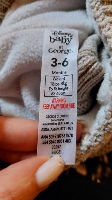 Комплект шапка и ръкавици George