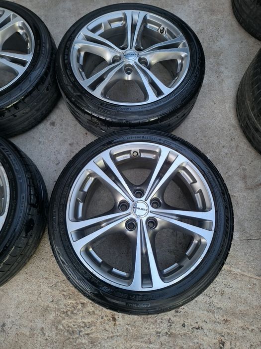 Алуминиеви джанти Borbet 17 цола 5х114'3 Летни гуми  215 45 17