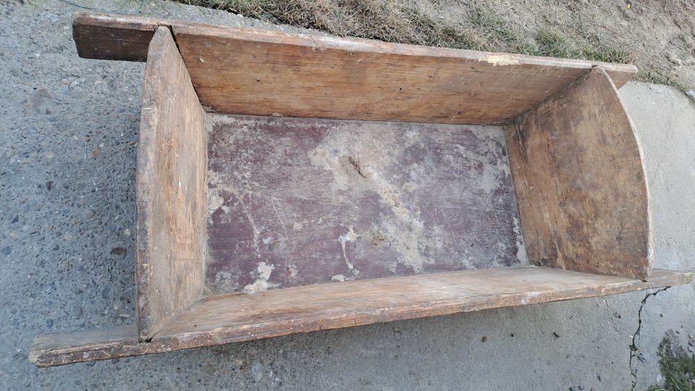 Covata/albie taraneasca mare din lemn, rustica