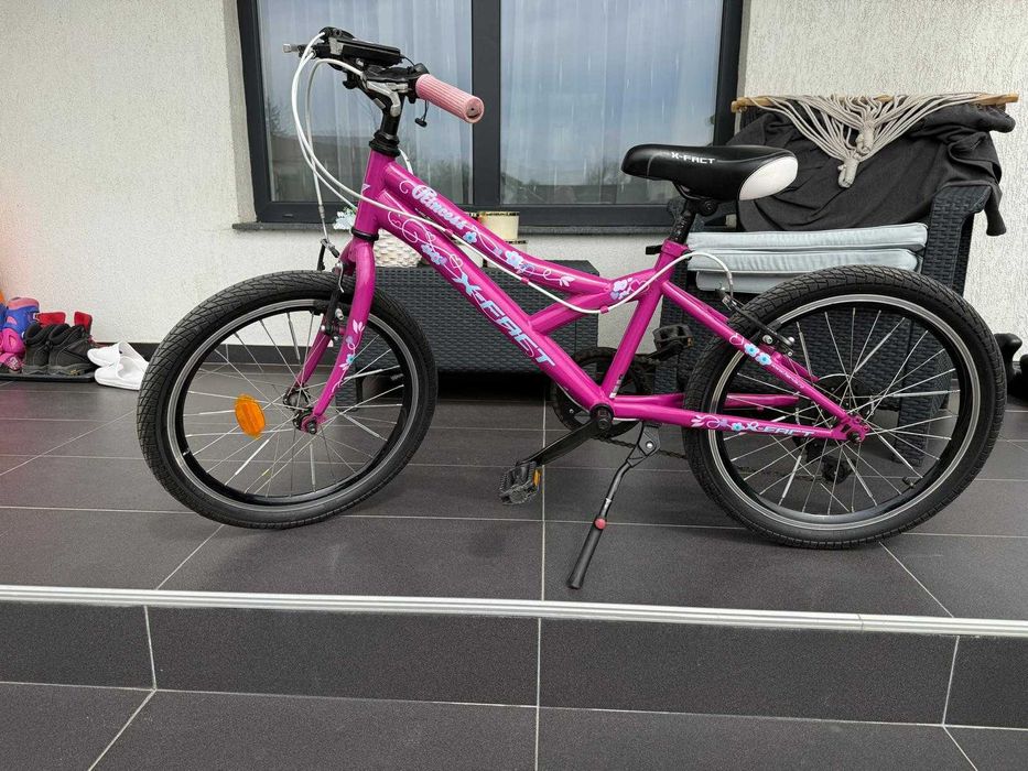 Vând bicicletă copii X Fact MTB Princess 20” – stare foarte bună, 6 viteze Shimano