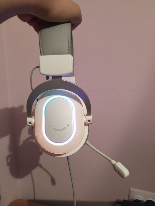 Наушники игровые fifine h6 белый