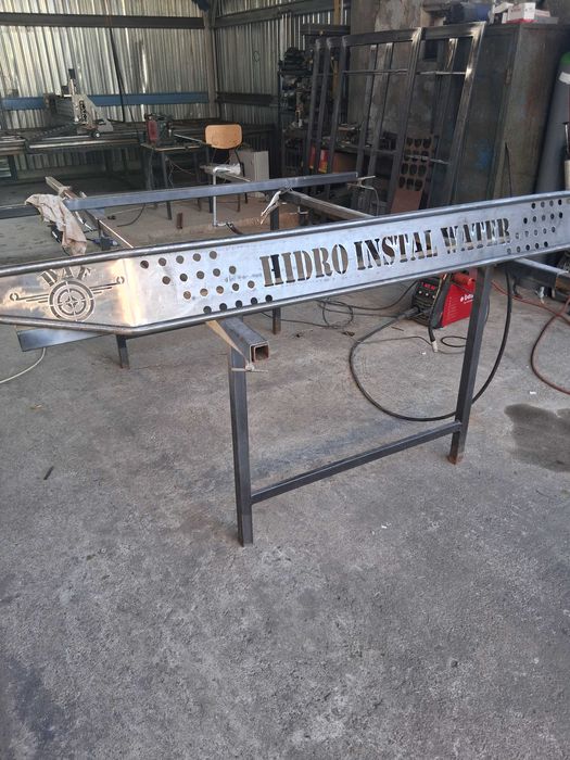 Panouri si piese decupate plasma cnc