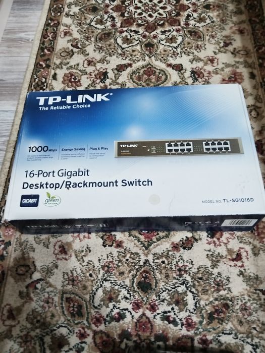 коммутатор 16 портовый