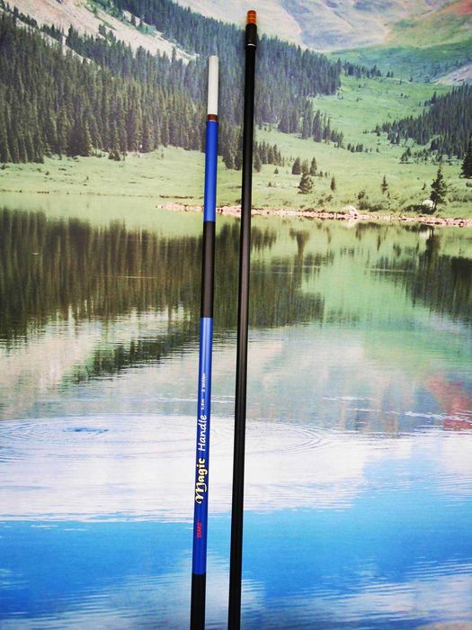 Много здрава дръжка за шарански кеп 1.80мт от две части Osako Magic