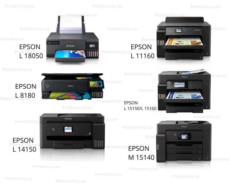 Принтер EPSON формат A3+ (L18050 L8180 L14150 L11160 L15150 M15140)