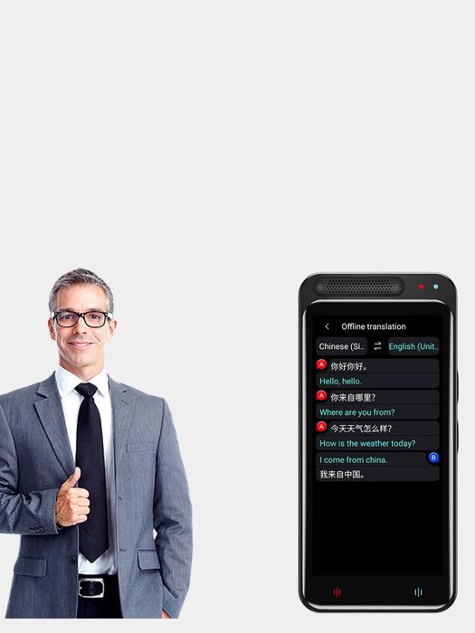 Карманный переводчик, оффлайн переводчик Vormor Z6, автономный перевод