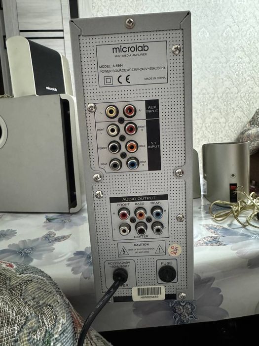 Продаются колонки microlab а6664-5.1.