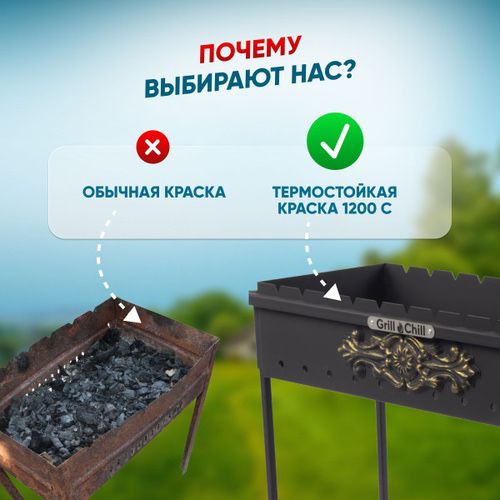 Мангал разборный, переносной
