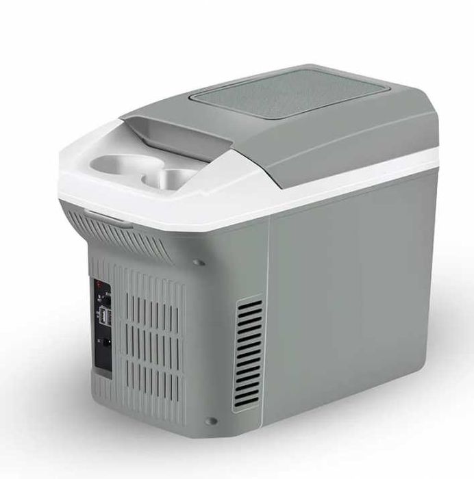 Електрическа хладилна кутия 8L за автомобил, каравна, кемпер, 12V 220V