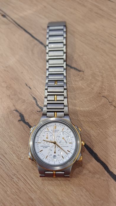 Citizen Titanium Chronograph Alarm