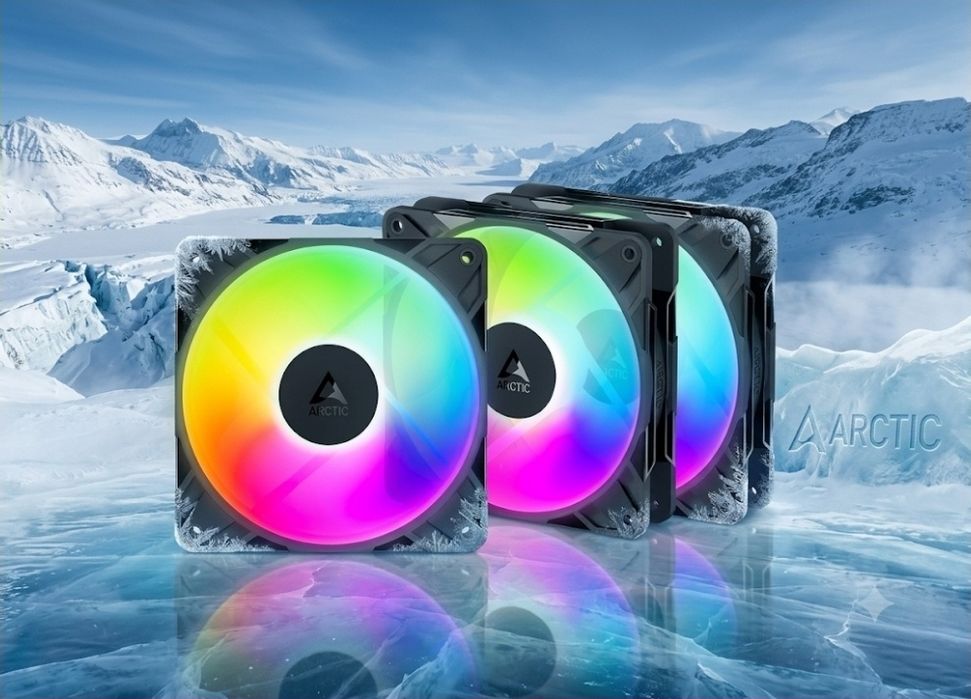 Deepcool LE 360 v2 но с новыми кулерами artic p12 pro