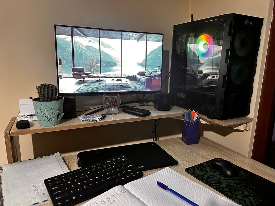 Ryzen 5 5600X / GTX 1660 SUPER 6GB / 16GB RAM – O‘yin va Dizayn uchun