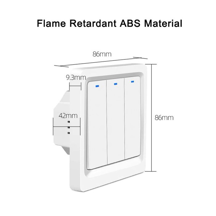 Smart light switch works with homekit