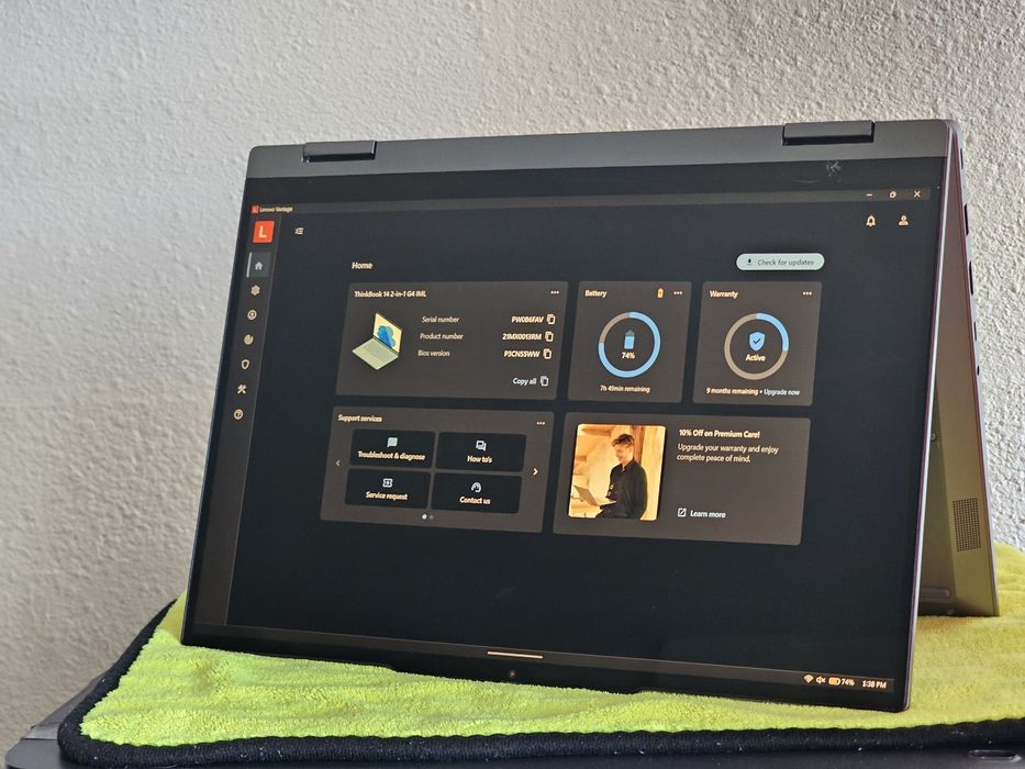 Lenovo ThinkBook 14 2-in-1 G4 IML  Ultra 7  16GB RAM 512GB SSD