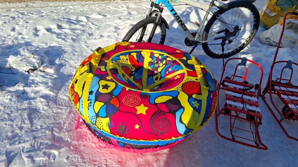 Ватрушки санки велосипед НОВЫЕ!!