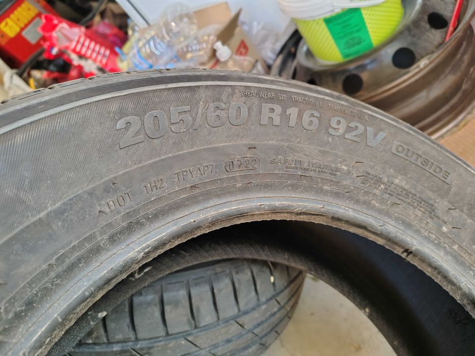 4бр.летни гуми KUMHO 205 60 16 DOT22 цена за брой