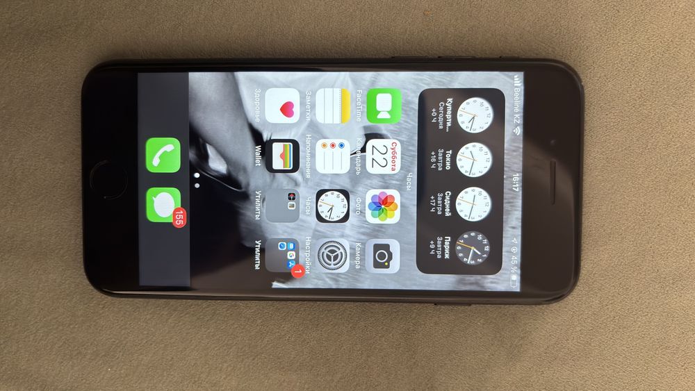 Iphone 7 Black 35000тг