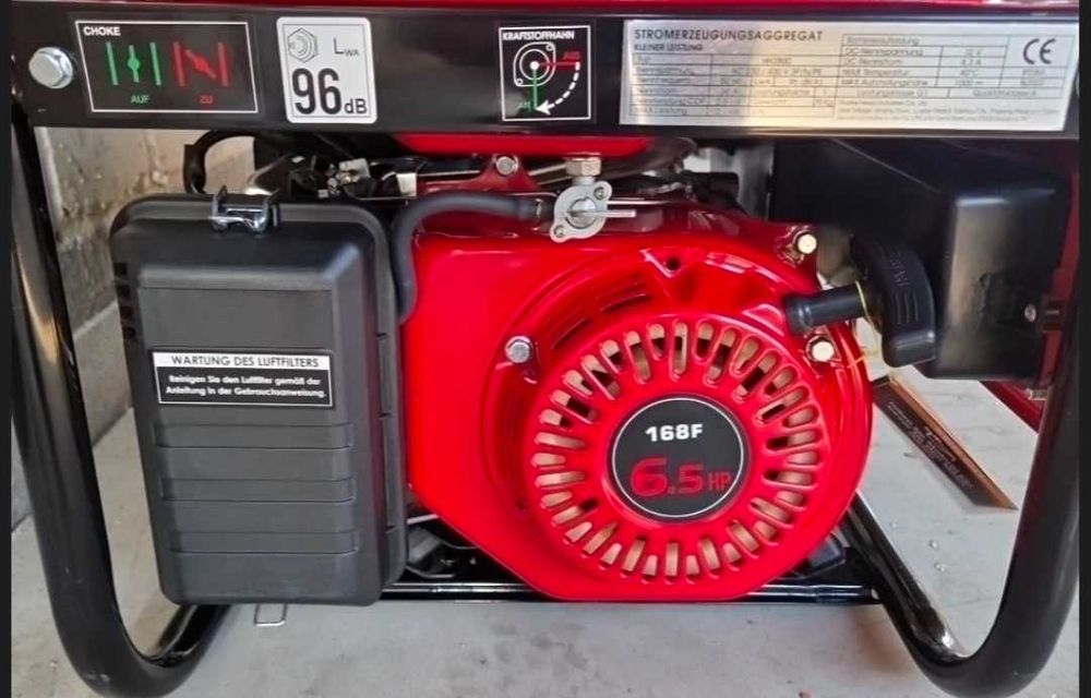 Generator Erdmann ER9500 – 3.5 kW, Benzina, Monofazat si Trifazat ,Nou