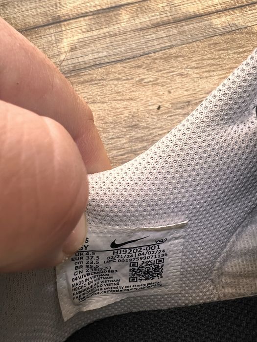 Nike Dunk Low 37,5 Black/White